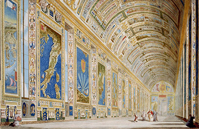 La Galleria delle carte geografiche ai musei Vaticani